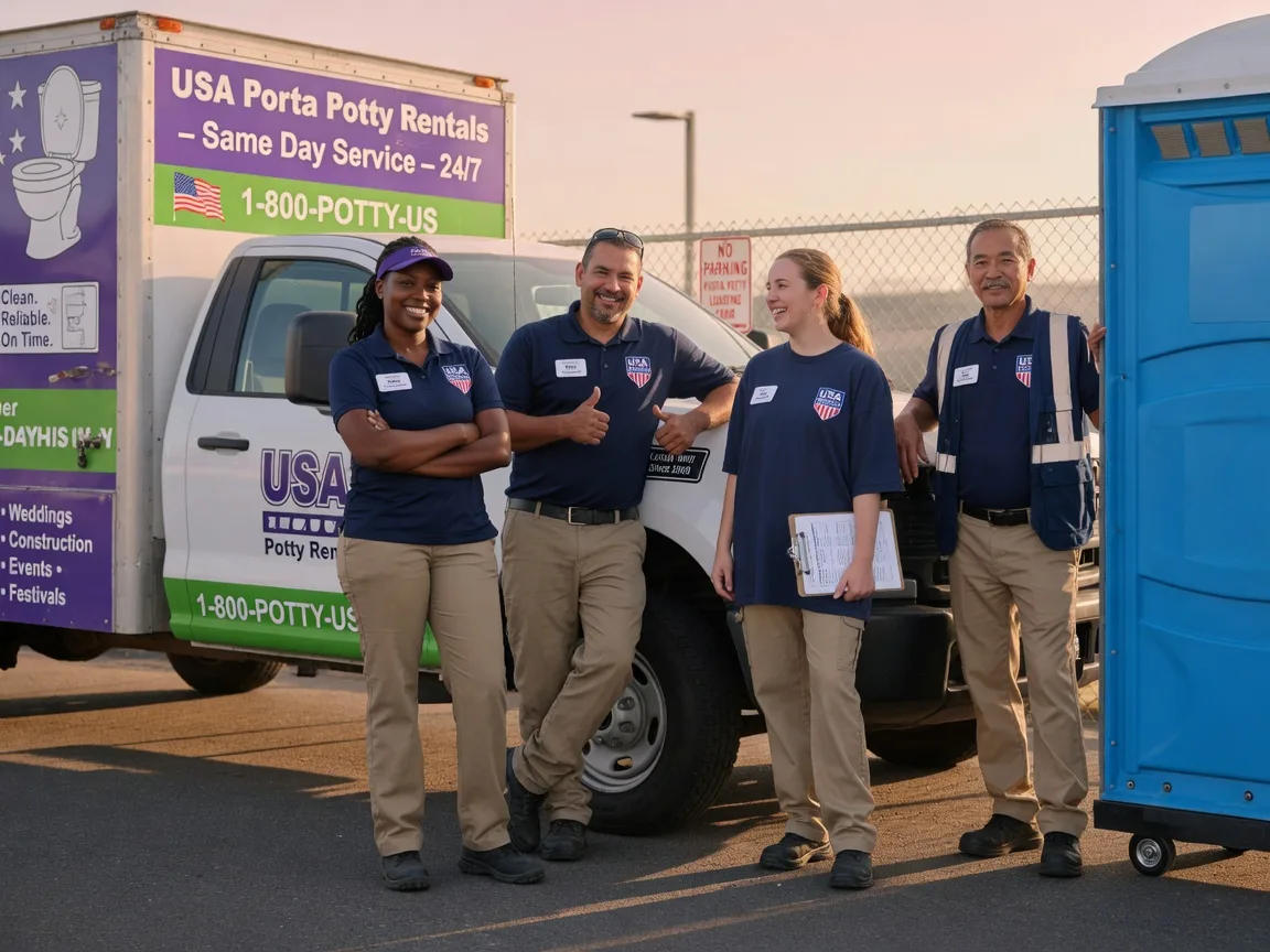 Porta Potty Rental company in Sarahsville, OH